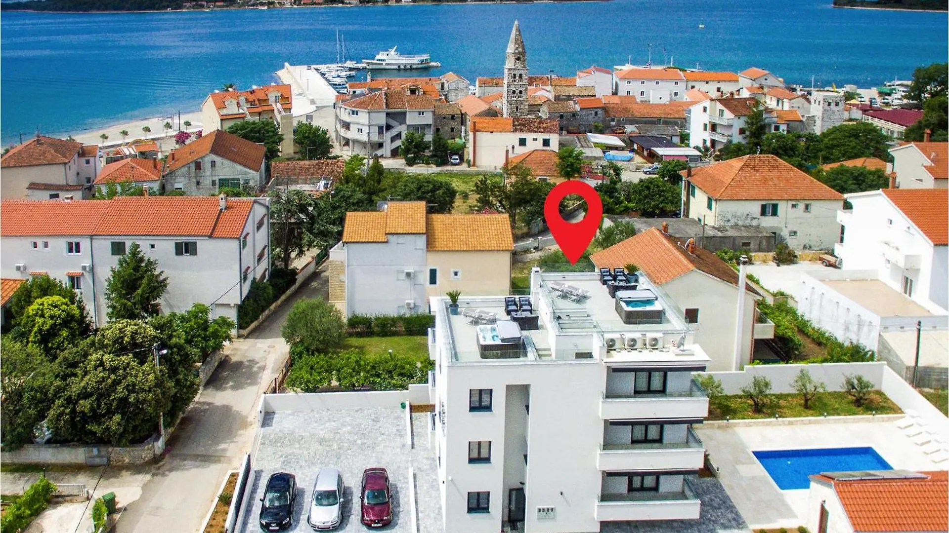 Nice Home In Turanj With House Sea View